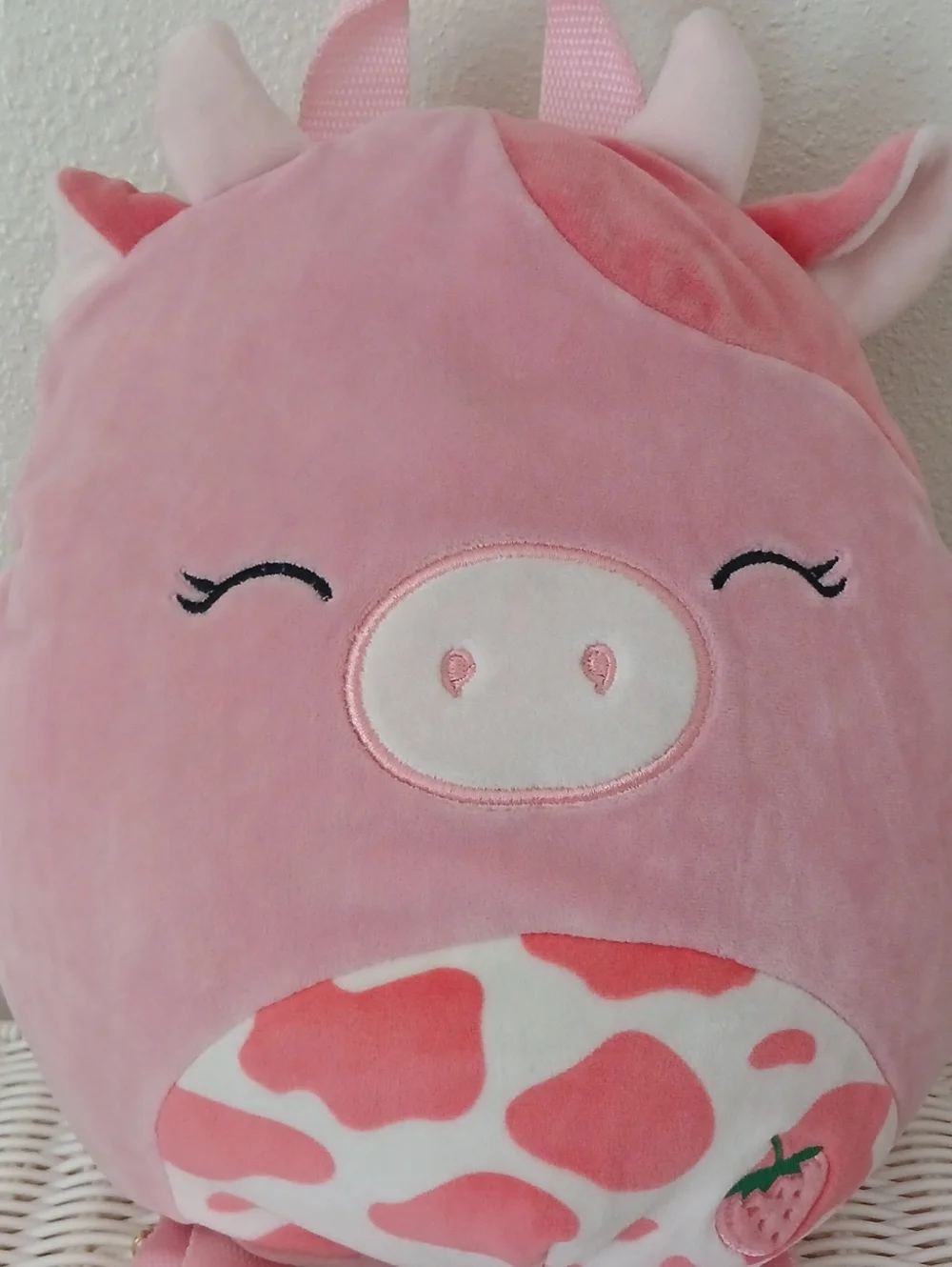 Squishmallows Kids Backpack - Cute Pig Design